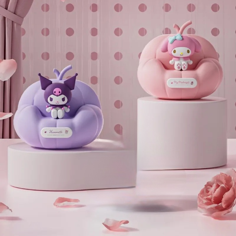 Kuromi Sitting on Sofa Silicone Night Light
